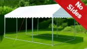 6x12m Marquee without sides and with 500gsm PVC roof