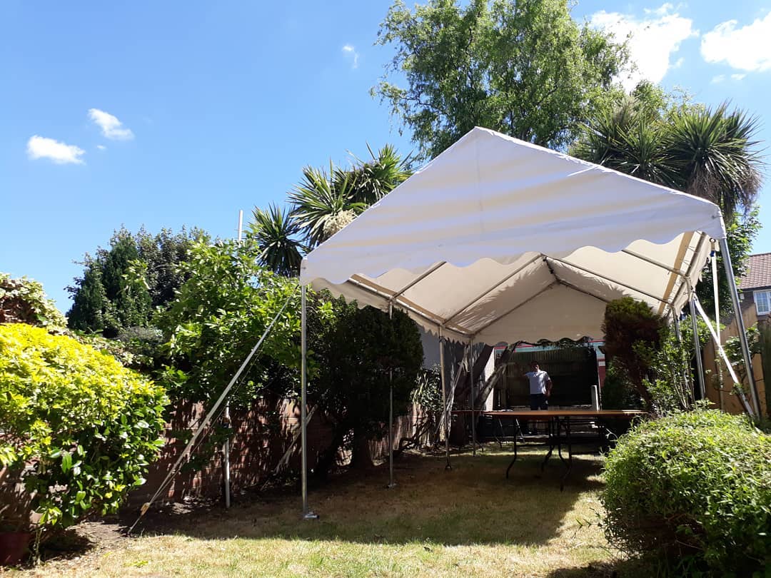 3x6m Classic Marquee in a garden