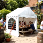 3m x 2m Marquee for sale with durable PVC covers and strong steel frame