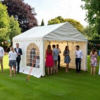 3x3m heavy duty PVC marquee