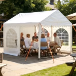 3x4m Classic Heavy Duty PVC Marquee with 500/380gsm PVC covers and strong steel frame