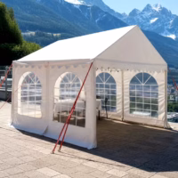 3x4m Professional 650gsm PVC Marquee with strong steel frame and ground bars