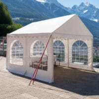 3x4m heavy duty PVC marquee