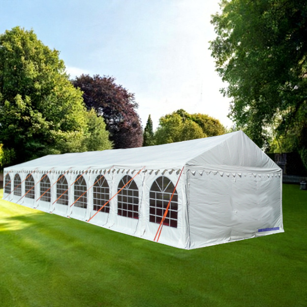 4m x 18m Classic Marquee, 500gsm PVC 1707N, Standard Plus 42mm Frame