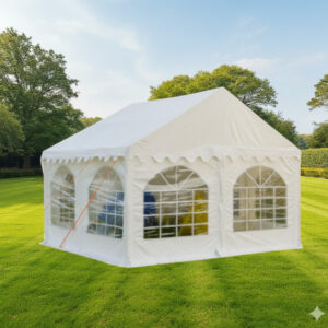 4x4m 500/650gsm PVC marquee with groundbars
