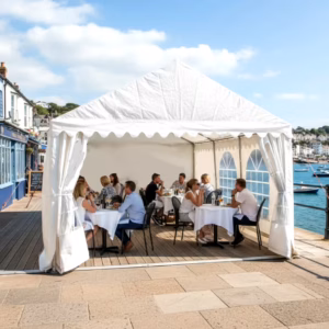 4m x 5m commercial heavy duty PVC marquee with durable steel frame