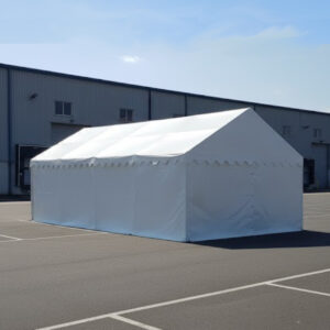 4m x 8m storage marquee with strong steel frame and 500gsm durable PVC