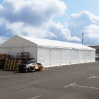 6m x 14m Storage marquee perfect for extra space, white PVC strong steel framework