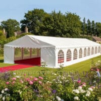 6x18m heavy duty PVC marquee
