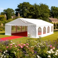 6m x 8m Classic marquee with waterproof and fire retardant PVC covers