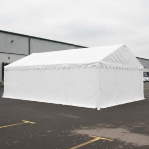 6m x 9m storage marquee with steel frame and durable PVC covers