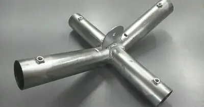 6m apex marquee spare part made from 42mm galvanised steel pipe