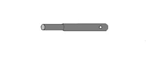 6m Deluxe Marquee Part 5 - 57cm Upper Leg 50mm Steel