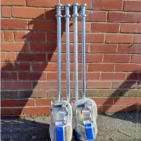 Marquee over straps - tie down your marquee with massive stakes and straps the go over the whole marquee