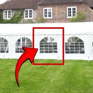 Replacement PVC marquee window