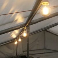 Marquee Festoon Lighting (10m String)