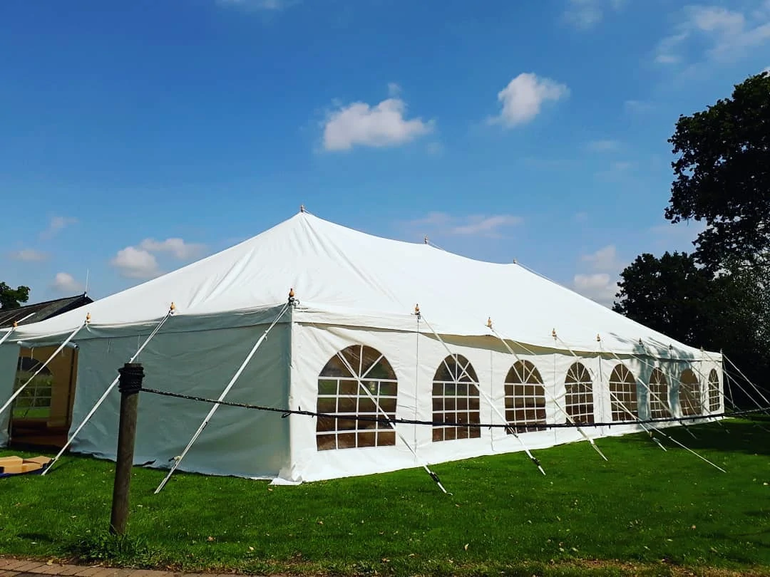 9m wide marquees