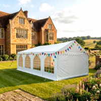 3m x 8m 650gsm PVC Marquee with solid galvanised steel frame