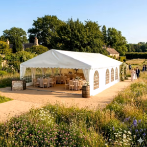6x16m 650gsm PVC Marquee with heavy duty frame