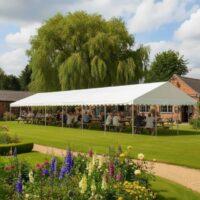 6m x 24m roof only marquee without sides