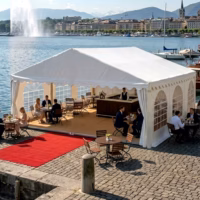 6x6m 650gsm PVC Premium marquee