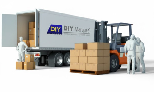 DIY Marquees Delivery Truck