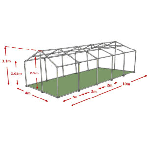 4x10m advanced marquee framework