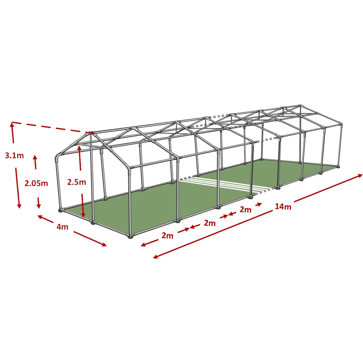 4x14m framework diagram