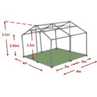 4x4m Advanced Marquee Framework
