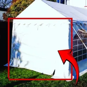 Replacement marquee end wall for 3m marquees