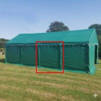 Green Marquee PVC wall 500gsm PVC Flame retardant