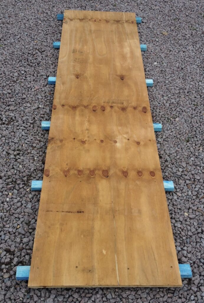 Interlocking marquee floor board