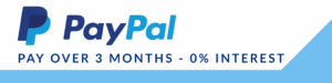 Paypal pay in 3 logo