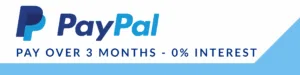 Paypal pay in 3 logo