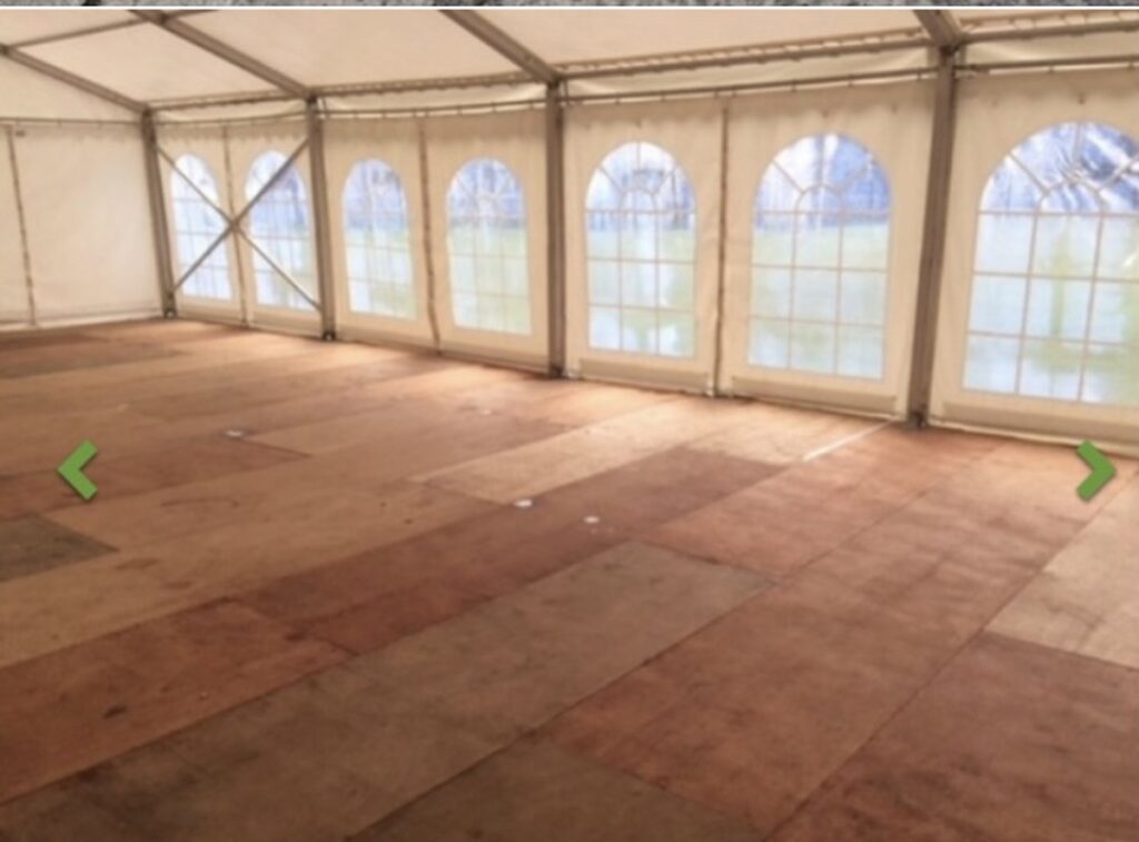 Wooden Marquee flooring