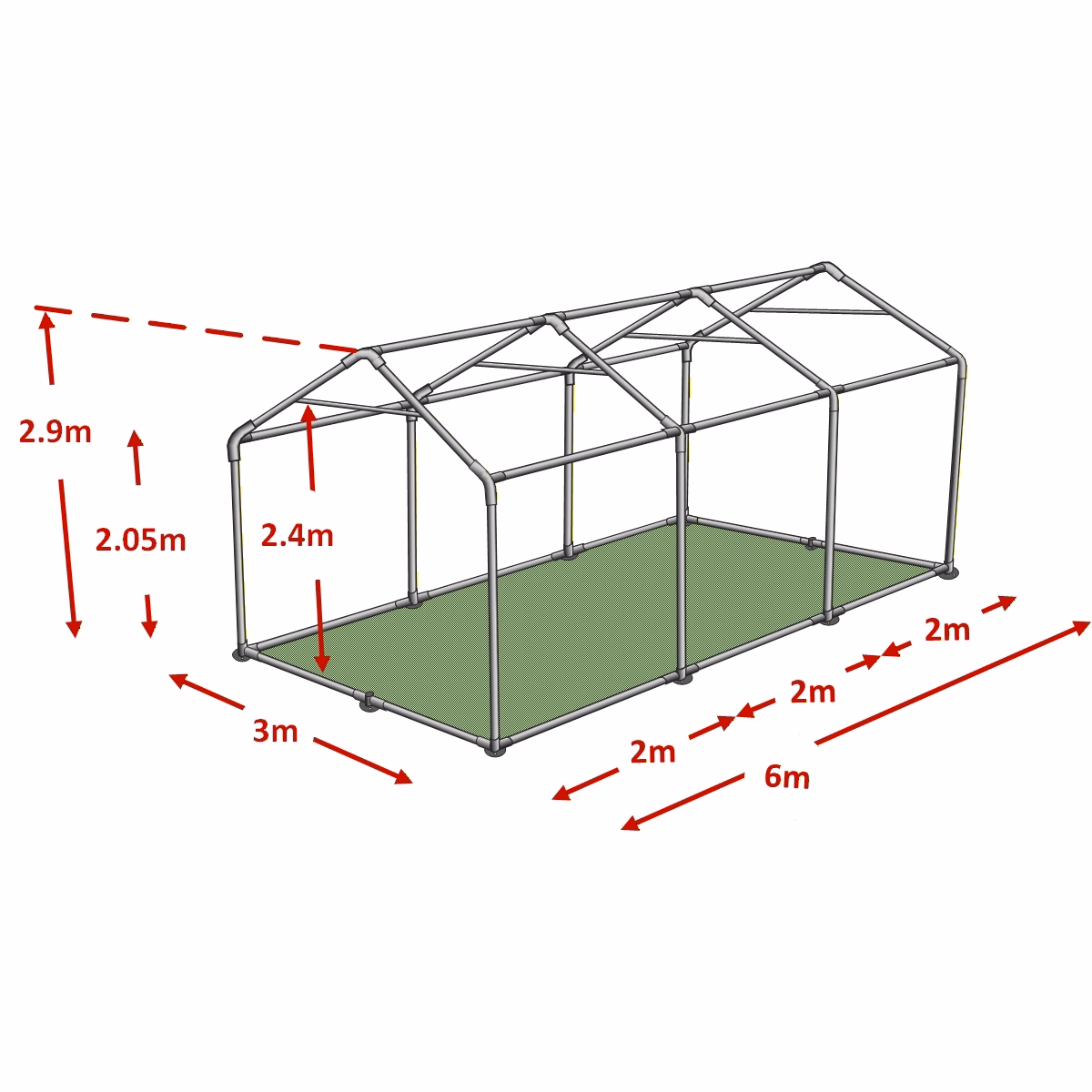 3m Commercial Marquee Framework Diagram