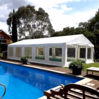 6x10m Clear Sides Marquee (Panoramic Windows)