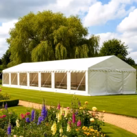 6x14m Clear Sides Marquee (Panoramic Windows)
