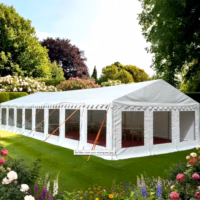 6x16m Clear Sides Marquee (Panoramic Windows)