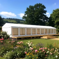 6x20m Clear Sides Marquee (Panoramic Windows)