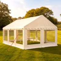 4x6m Clear sides Marquee (panoramic windows)