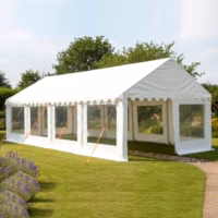 4x8m Clear sides Marquee (panoramic windows)