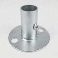 42mm galvanised steel marquee foot plate replacement for 38mm legs